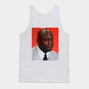 Crying Jordan Tank Top